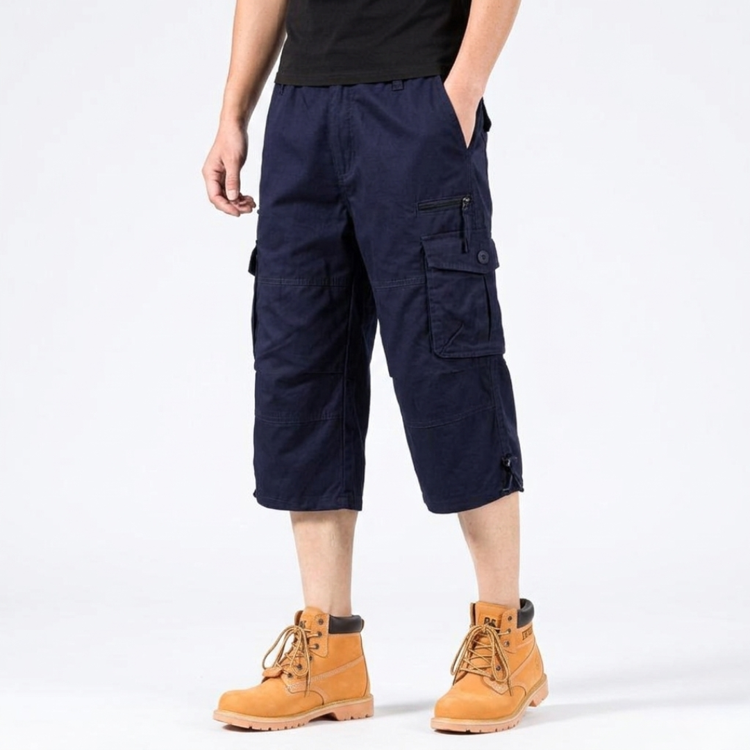 Nordspur | Kortivar Long Length Cargo Shorts