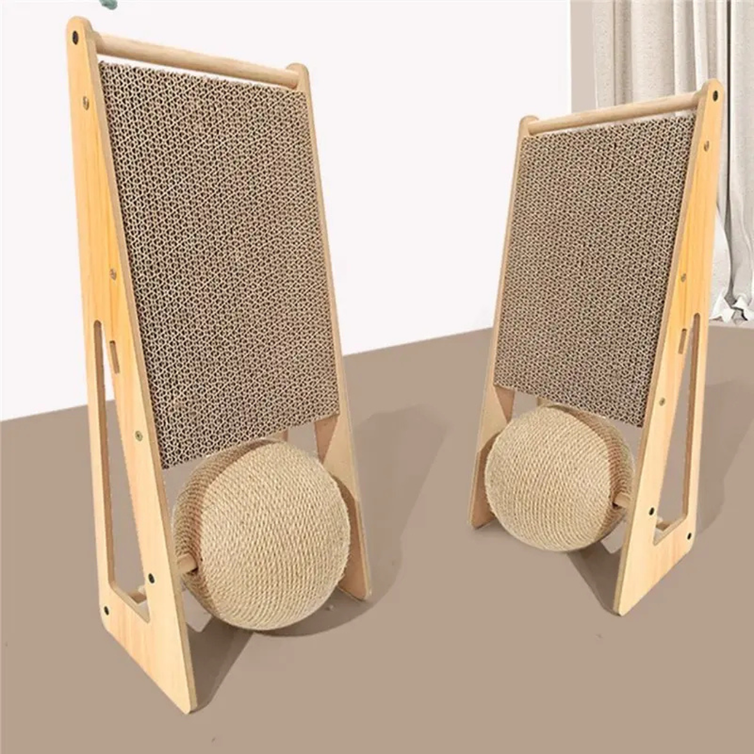 Nordspur | Scratchwell Vertical Wall-Leaning Cat Scratching Board