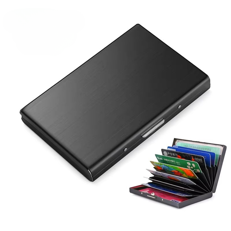 Secure 10-Slot RFID Protection Card Holder