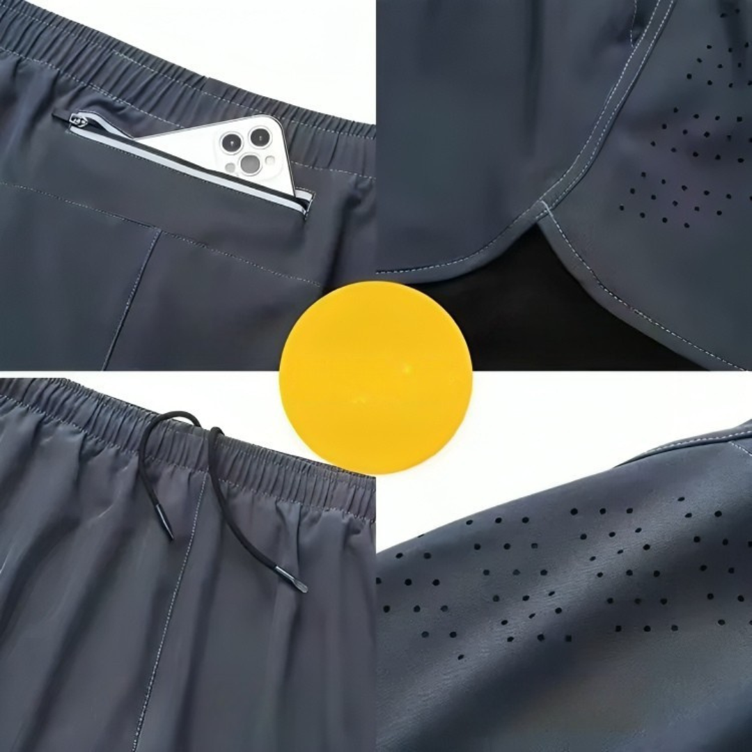 Nordspur | Pacero 2-In-1 Quick-Dry Running Shorts