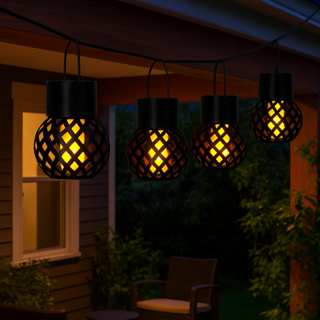 Nordspur | SolaraGlow Hanging Lanterns
