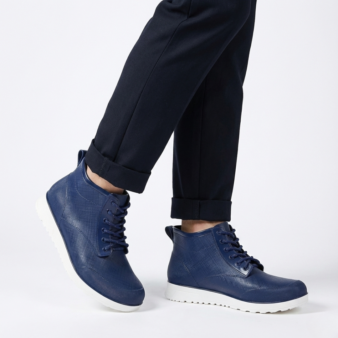 Nordspur | Lace Up Ankle Rain Boots
