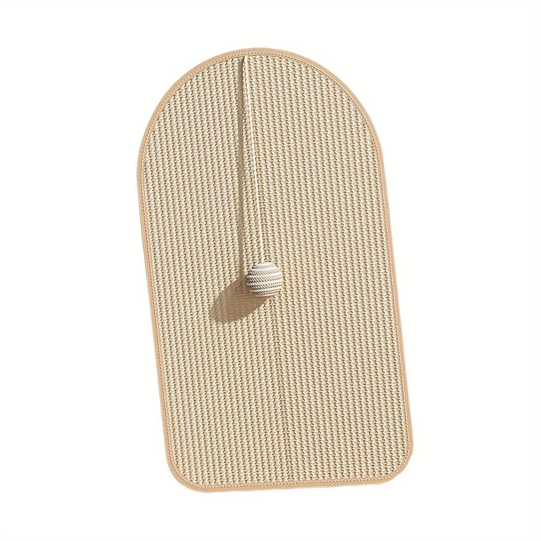 Nordspur | Scratchly Wall-Mounted Sisal Scratching Panel With Toy