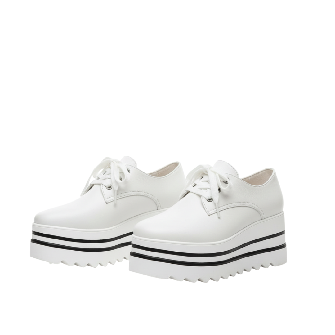 Nordspur | Solenne Platform Lace-Ups