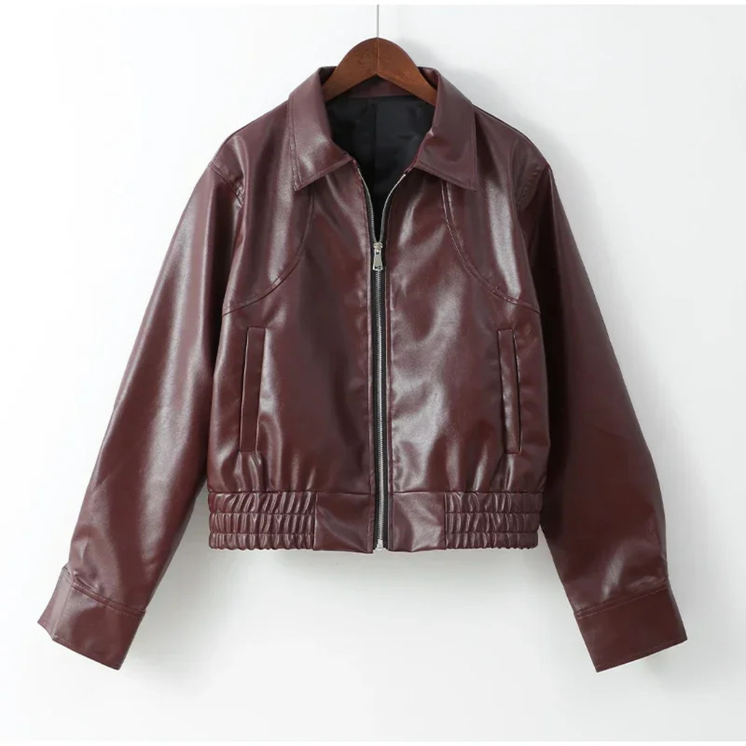 Nordspur | BordeauxEdge Cropped Jacket