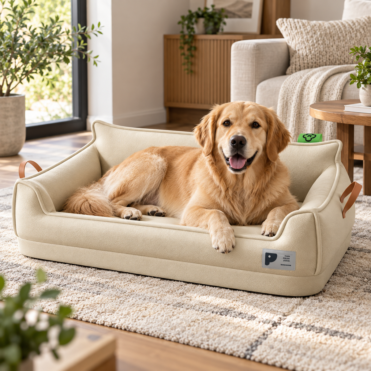 Nordspur | Snooflow Rectangular Sofa-Style Orthopedic Dog Bed