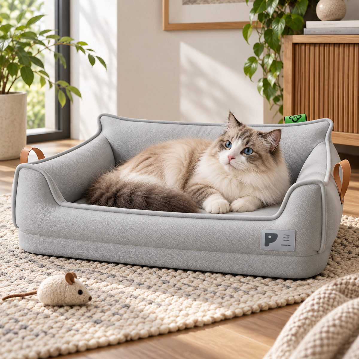 Nordspur | Snooflow Rectangular Sofa-Style Orthopedic Dog Bed