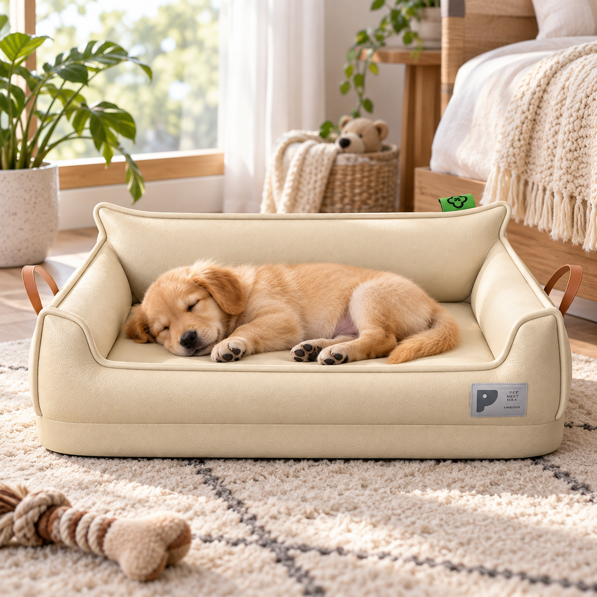Nordspur | Snooflow Rectangular Sofa-Style Orthopedic Dog Bed