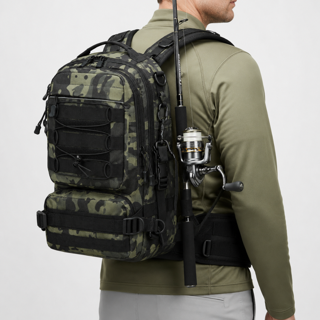 Nordspur | Compact Tactical Fishing Backpack