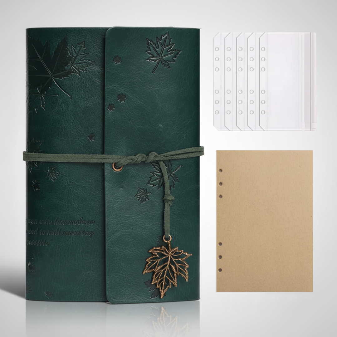 Nordspur | Leafora Vintage Wraparound Journal