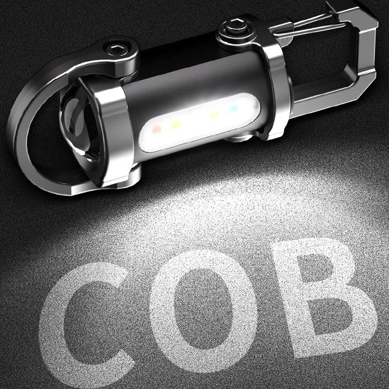 1200LM Ultra Bright Mini Keychain Flashlight Waterproof