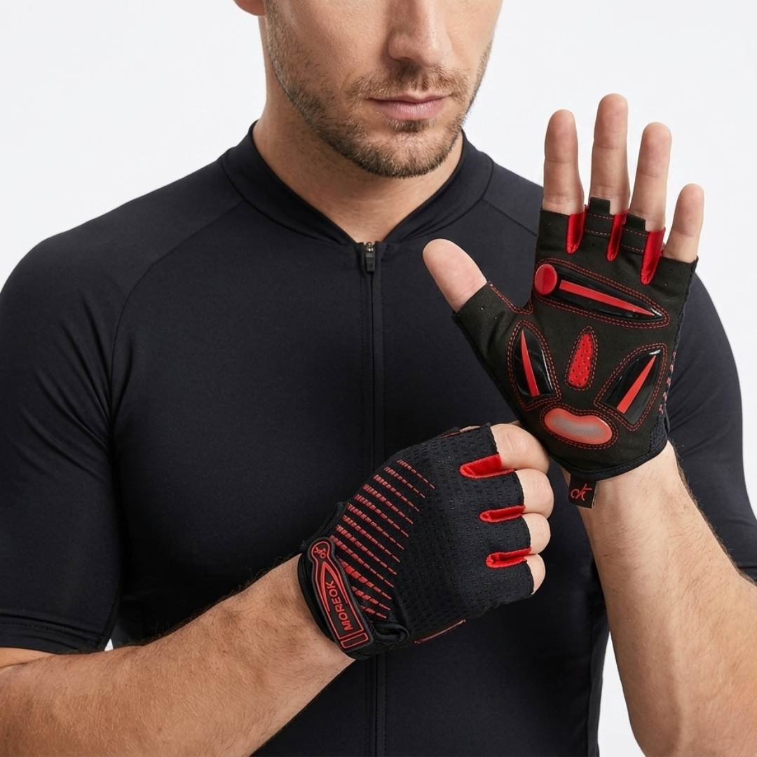 Nordspur | Half Finger Gel Padded Gloves