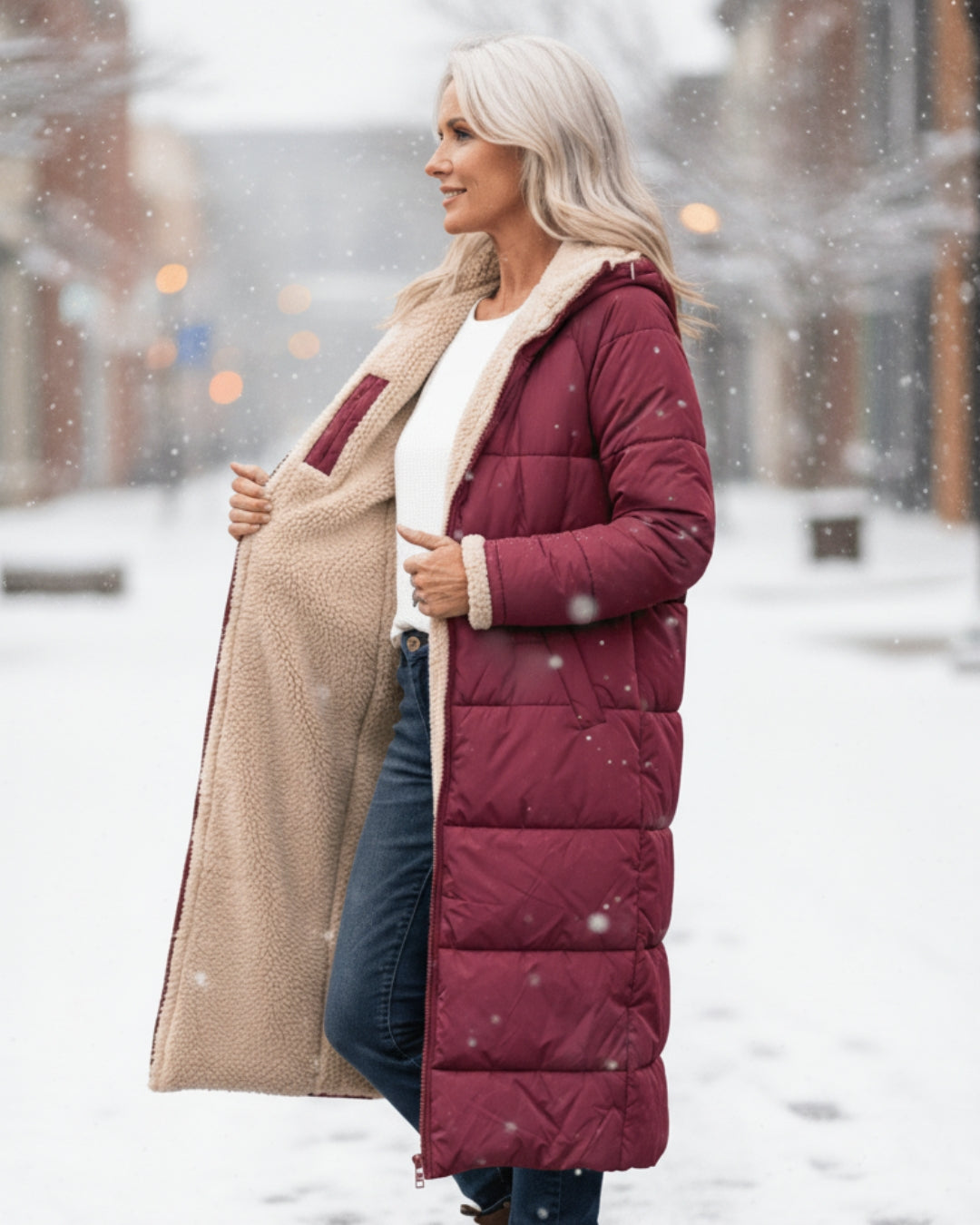 Warm Double-Sided Winter Jacket