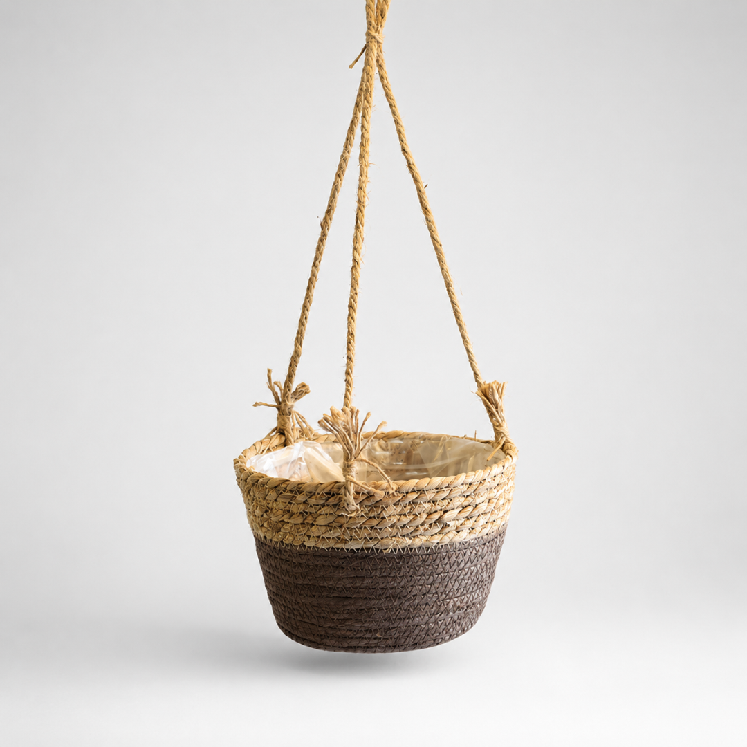 Nordspur | Weavenly Woven Rope Hanging Plant Basket