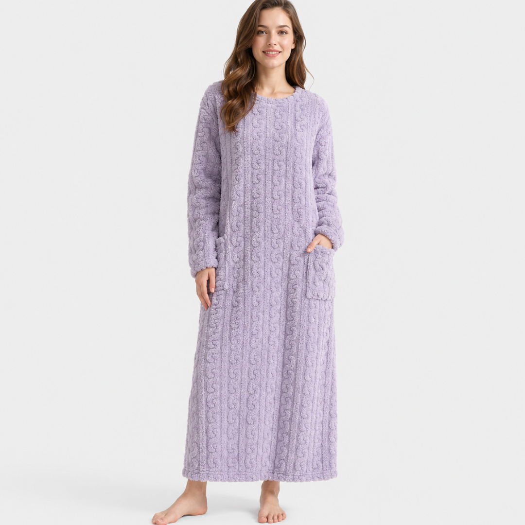 Nordspur | Snuggleloom Long Sleeve Knee Length Nightgown