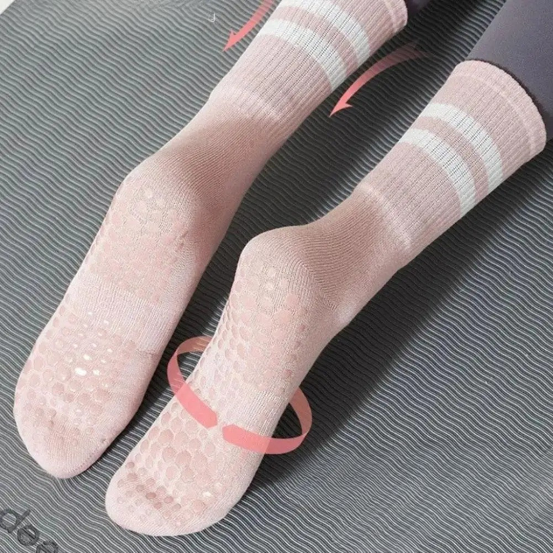 Nordspur | Flexelle Mid Tube Cotton Grip Socks