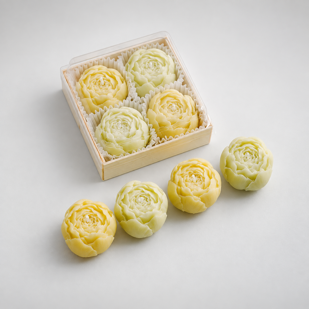 Nordspur | FlorisGlow Scented Floral Decorative Candles