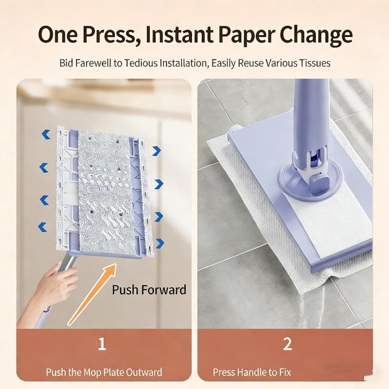 Contactless Cloth Changing Mop