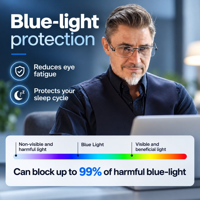 Smart Zoom Reading Glasses