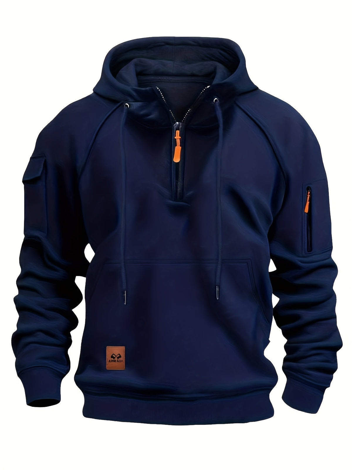 Rugged Quarter-Zip Hoodie