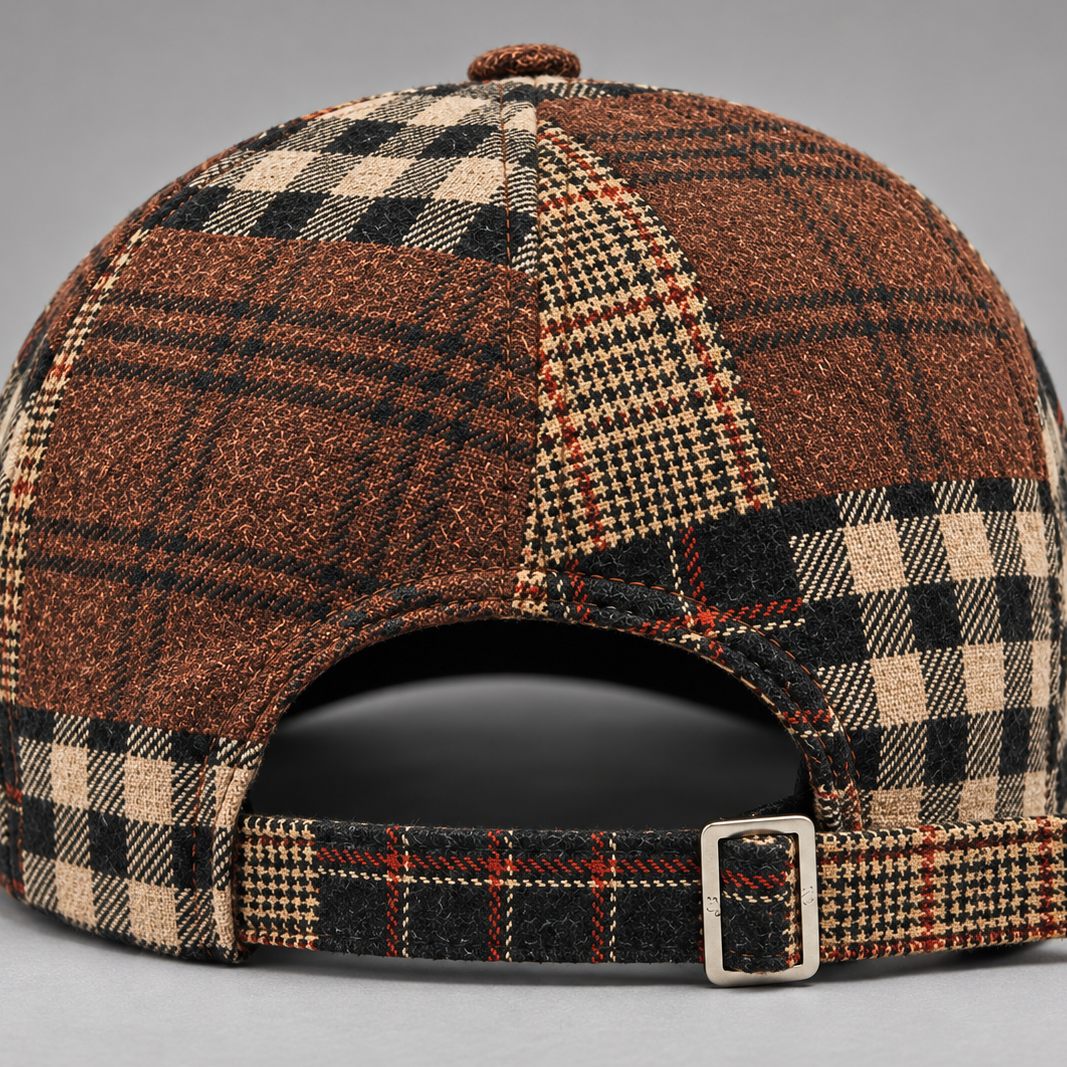 Thatcher Plaid Driving Cap