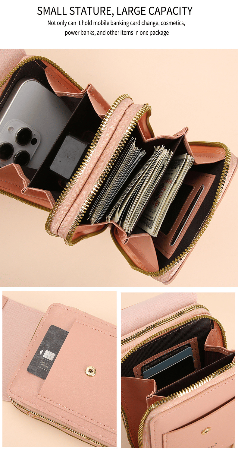 Women's Touch Screen Messenger Bag