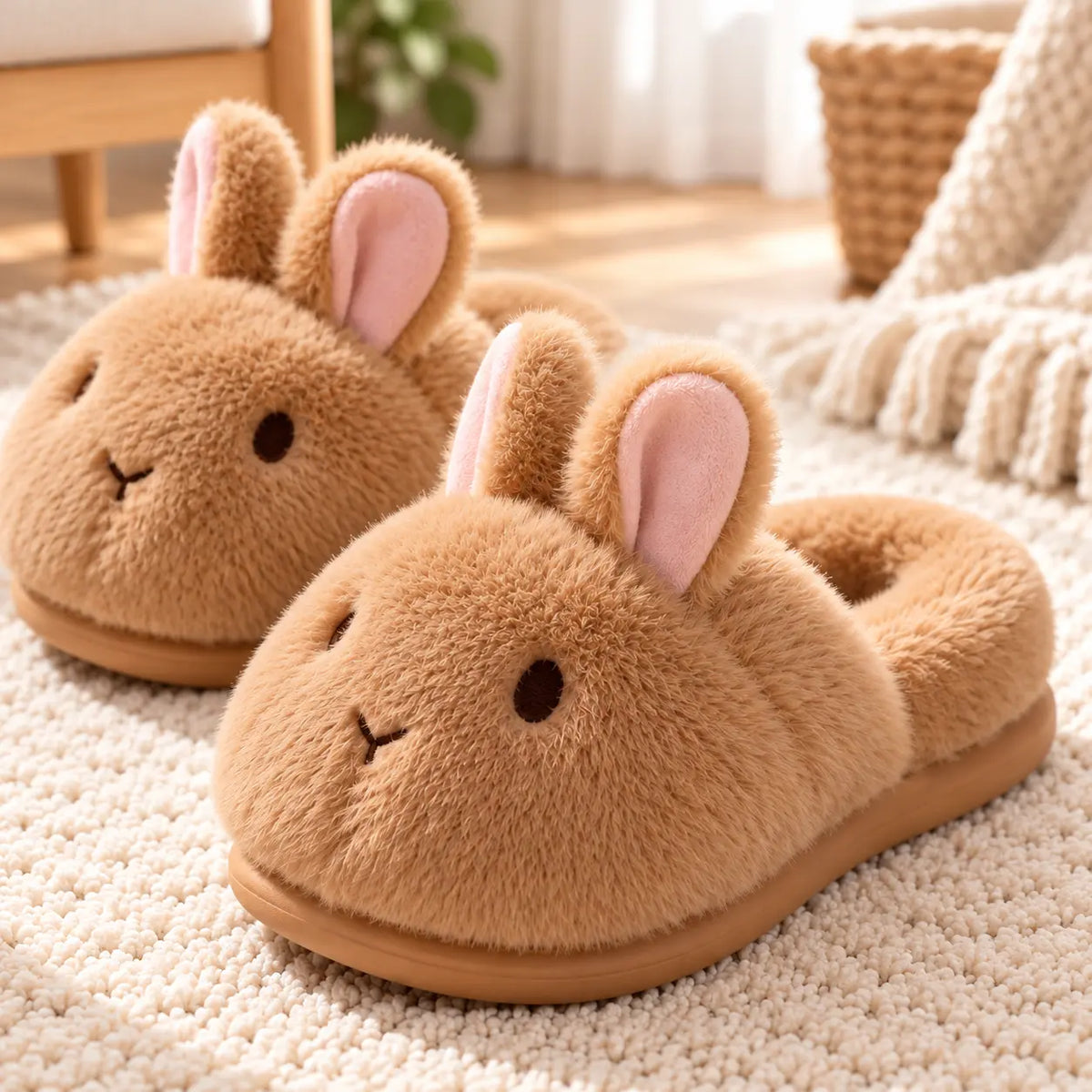 Poppy Plush Slippers