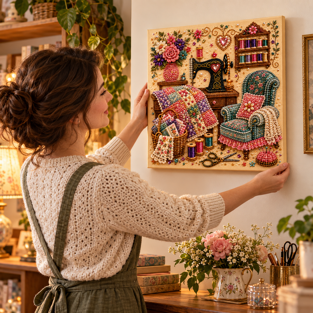 Sewing Room Diamond Painting Kit