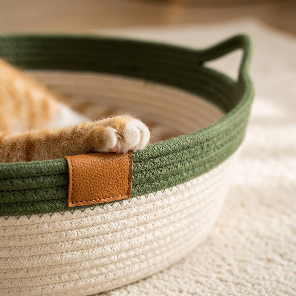 Woven Cat Basket