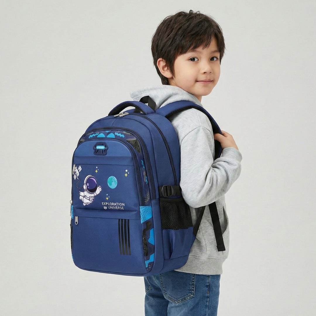 Nordspur | AstroVibe Waterproof Polyester School Backpack