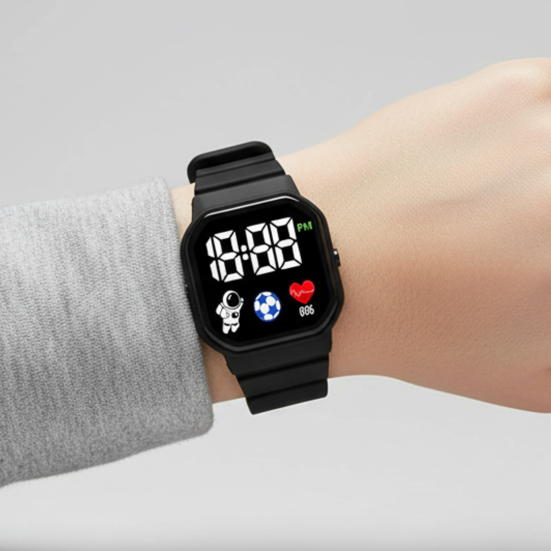 Nordspur | Kids LED Digital Watch – Waterproof – Spaceman Design