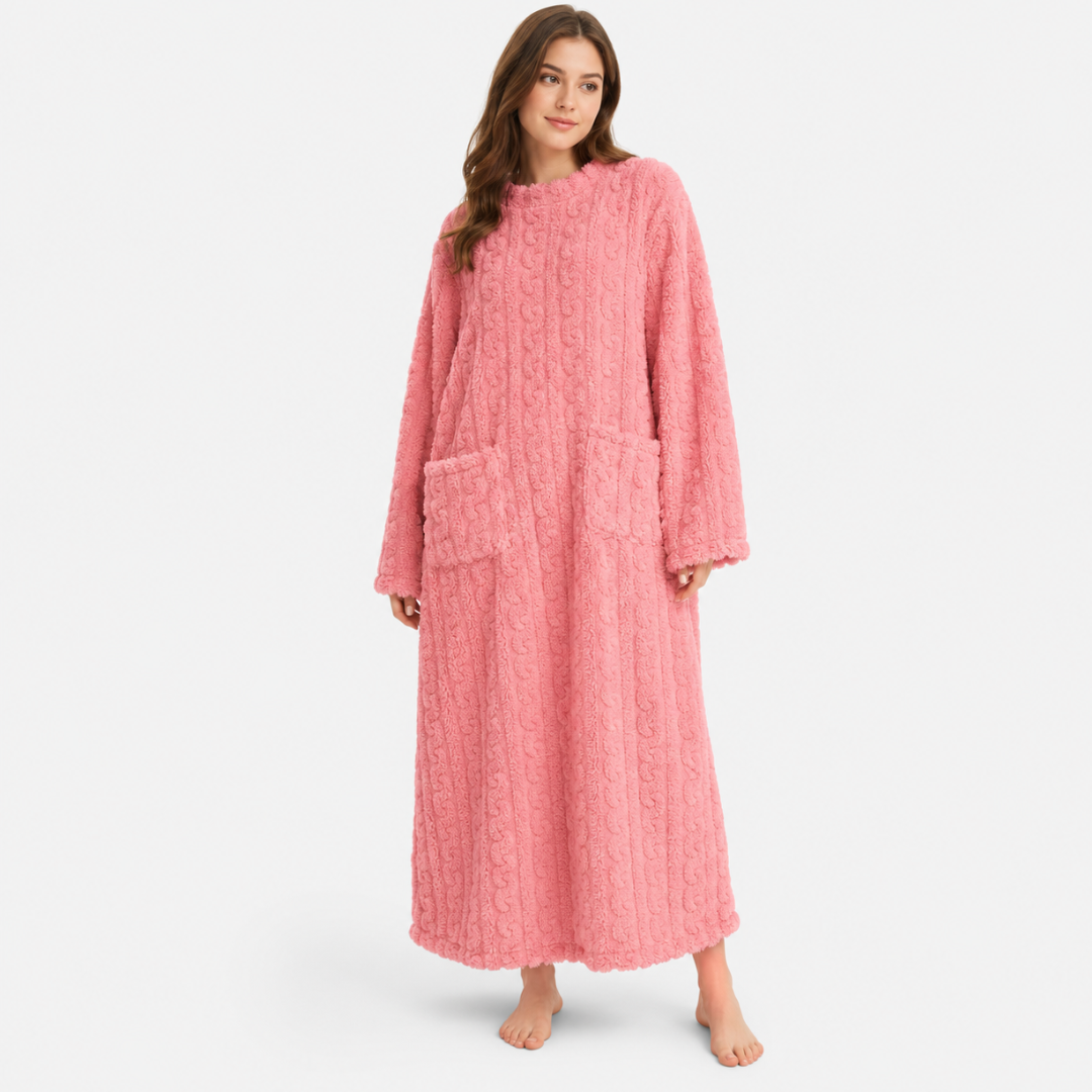 Nordspur | Snuggleloom Long Sleeve Knee Length Nightgown