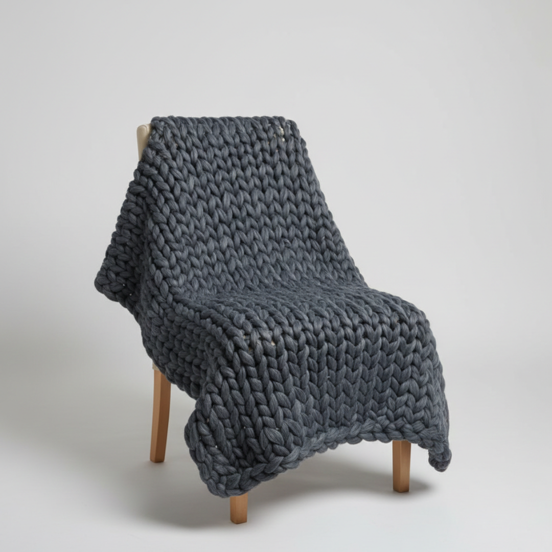 Nordspur | Veloroo Chunky Knitted Throw Blanket