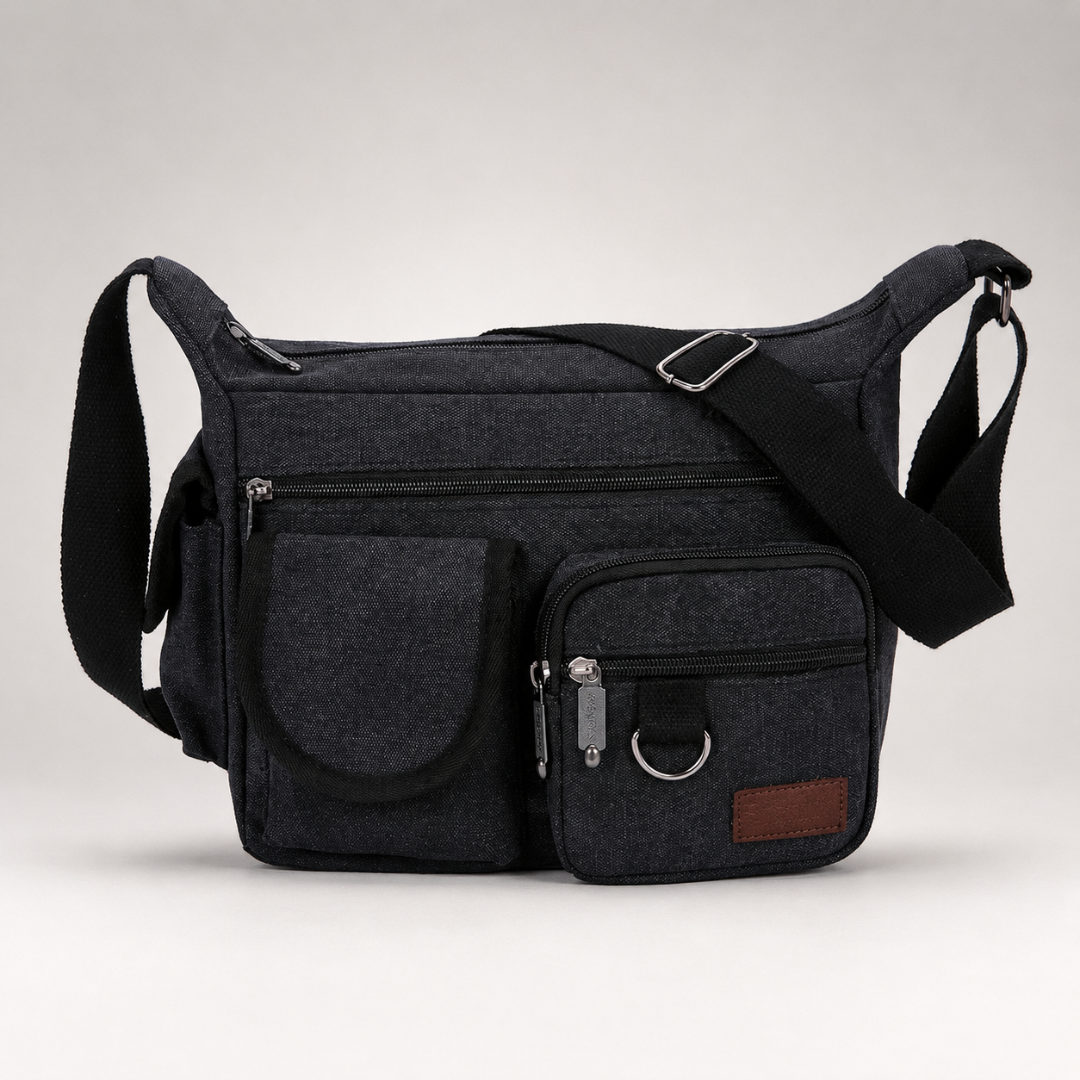 Nordspur | Rovlyn Vintage-Style Canvas Crossbody Bag