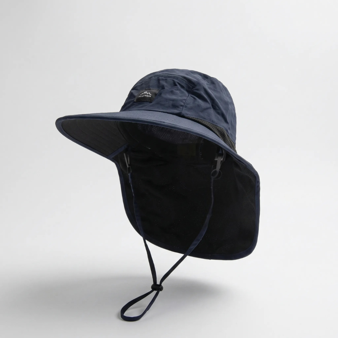 Nordspur | Brimveil Wide-Brim Sun Hat With Neck Flap