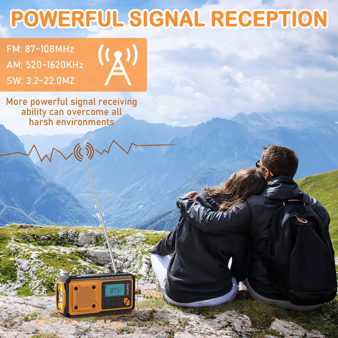 Nordspur | Solavox Portable Emergency Crank Radio