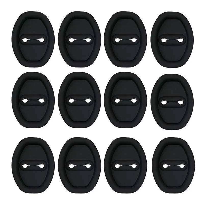 Car Door Lock Cover – Noise-Dampening & Rust-Proof Striker Protector