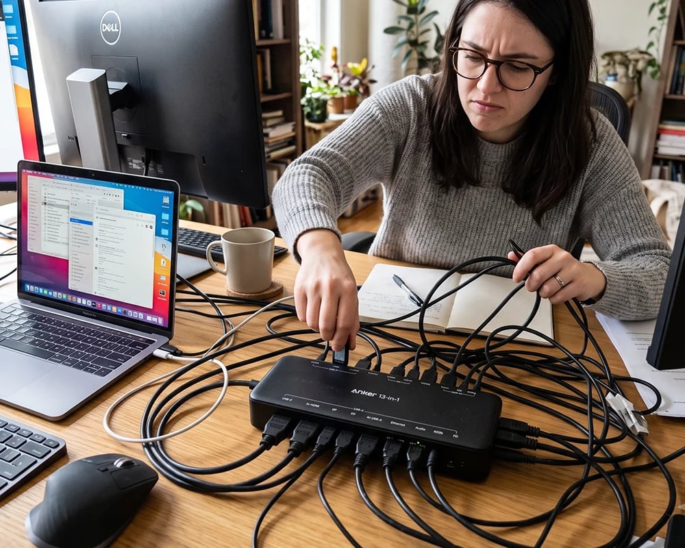 USB-C to HD Adapter Cable for Switch