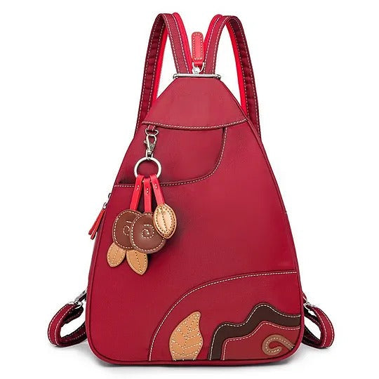 Women's Decorative Shoulder Backpack