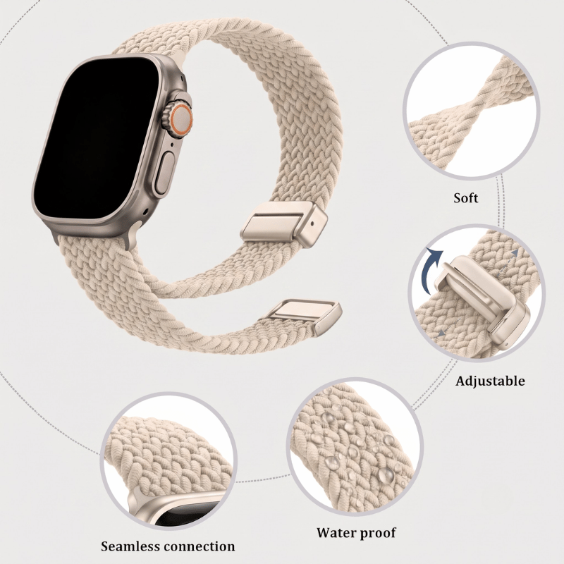 Braided Magnetic Band
