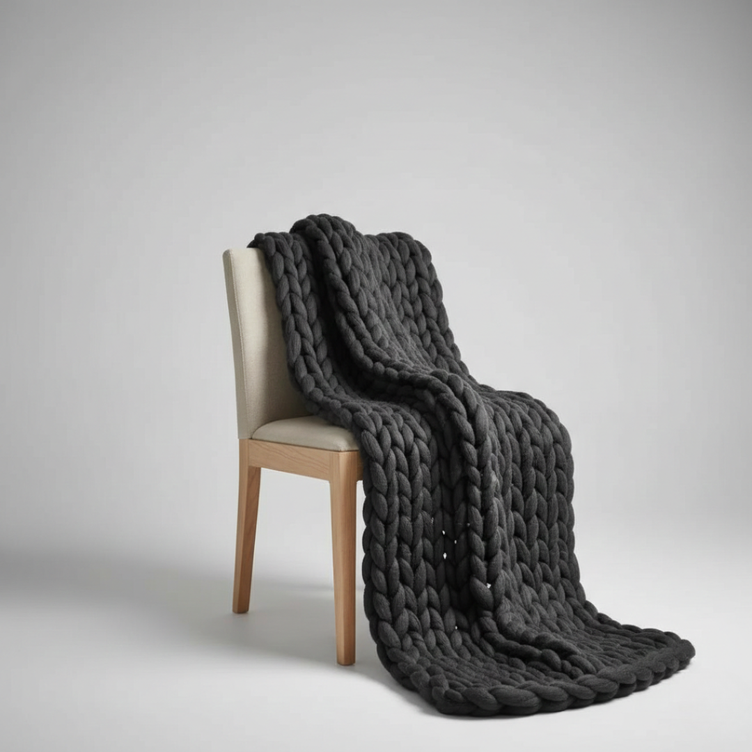 Nordspur | Veloroo Chunky Knitted Throw Blanket