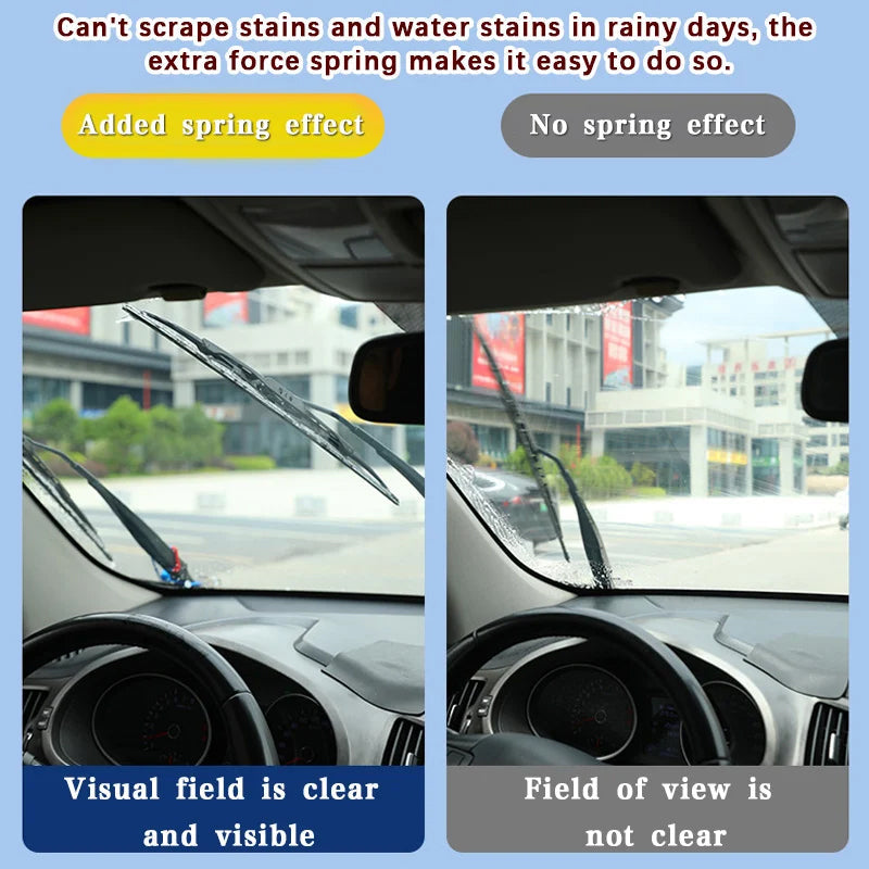 Spring Booster for Windshield Wiper Arm
