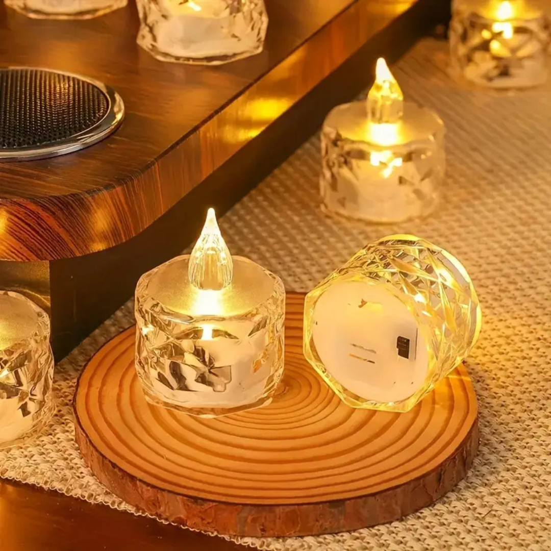 Nordspur | CrystalGlow Tea Candle