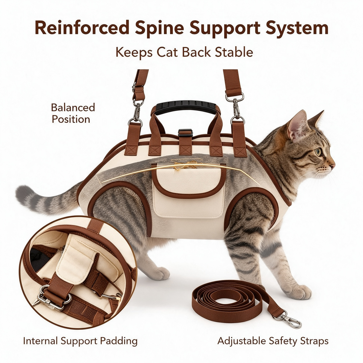 Multifunctional Backpack with Strap