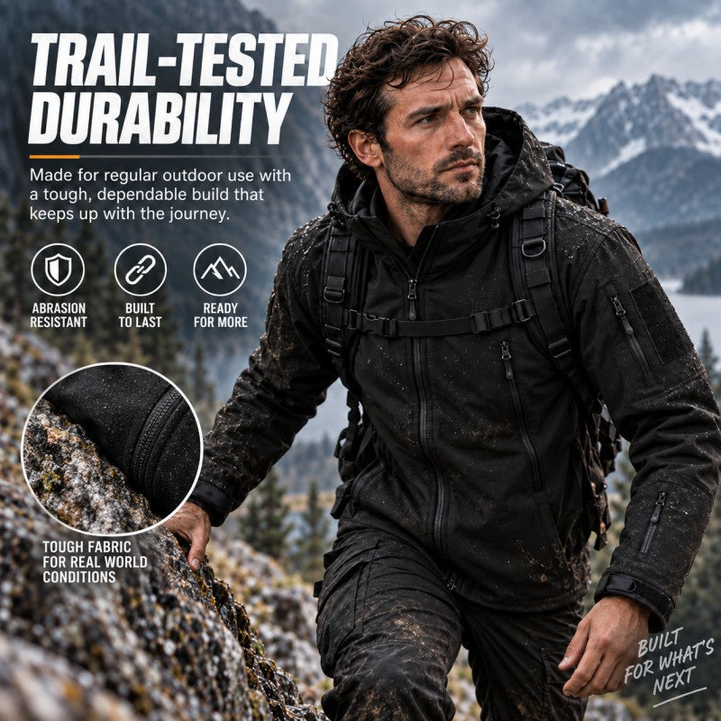 Built for Wind & Rain | Men's Waterproof Insulated Outdoor Jacket