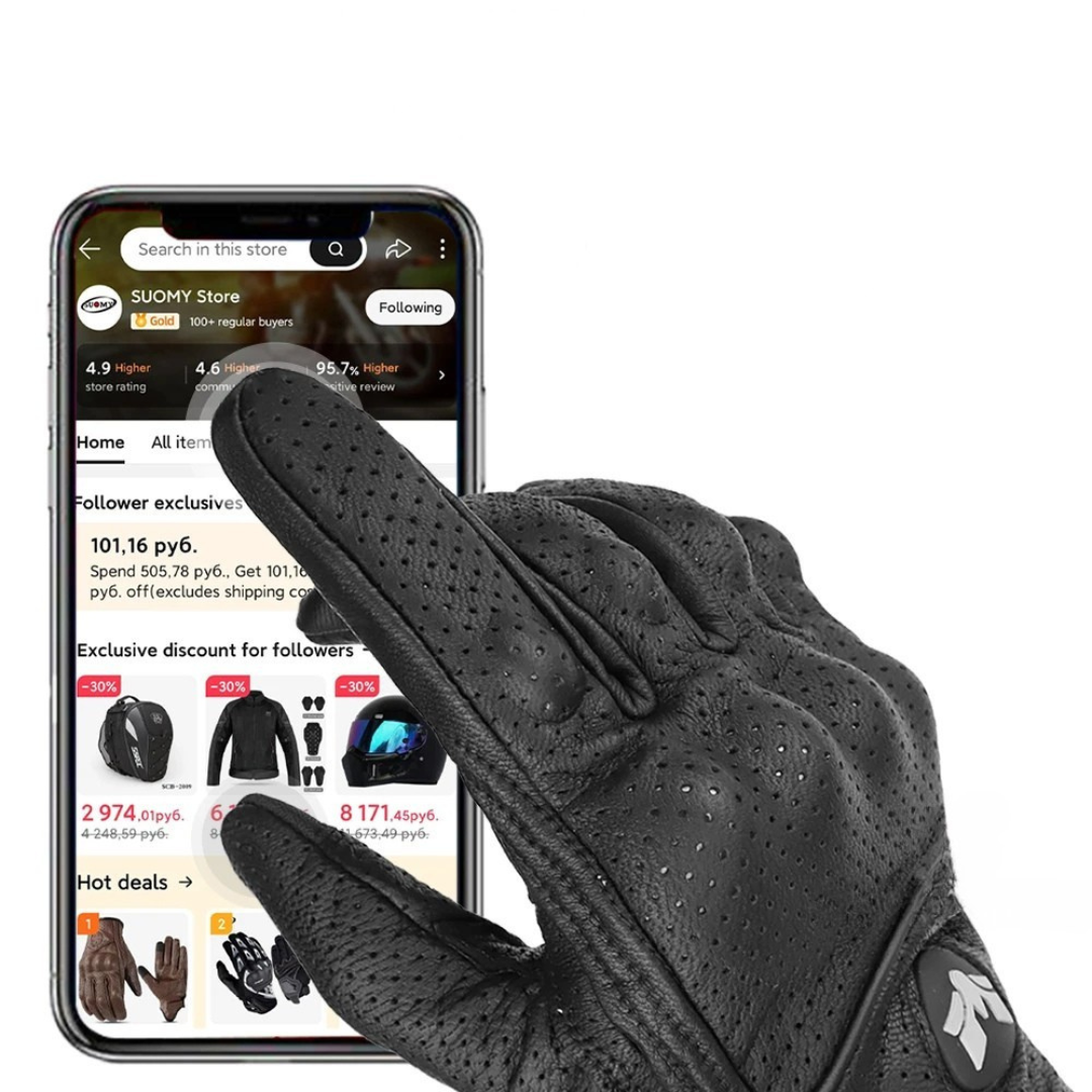 Nordspur | Vintage Perforated Gloves