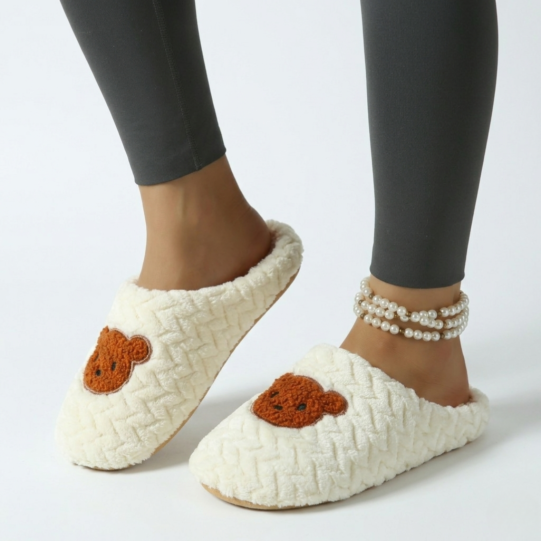 Nordspur | Plush Indoor Slip On Slippers