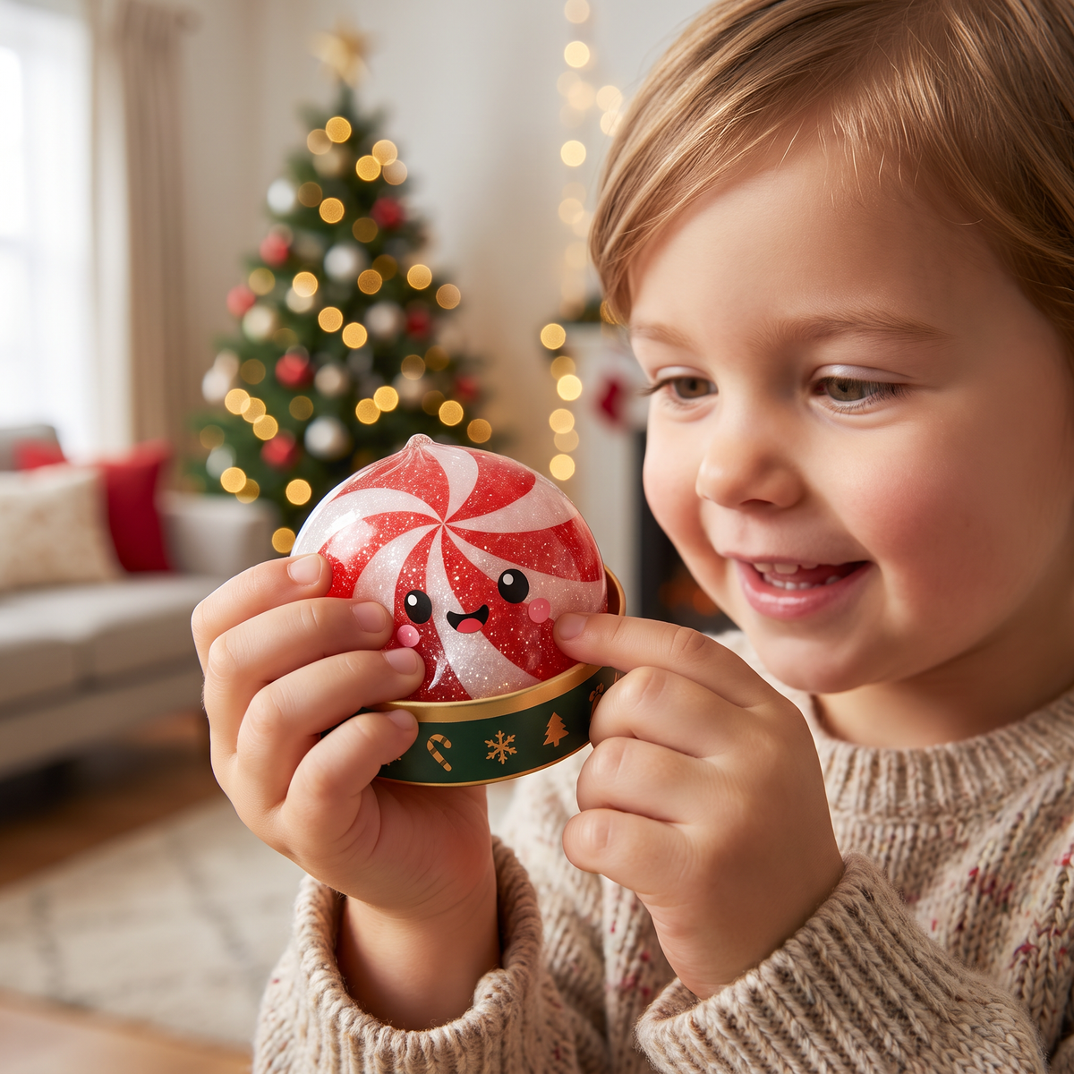 Christmas Dumpling Squishy Stress Relief Toy Set