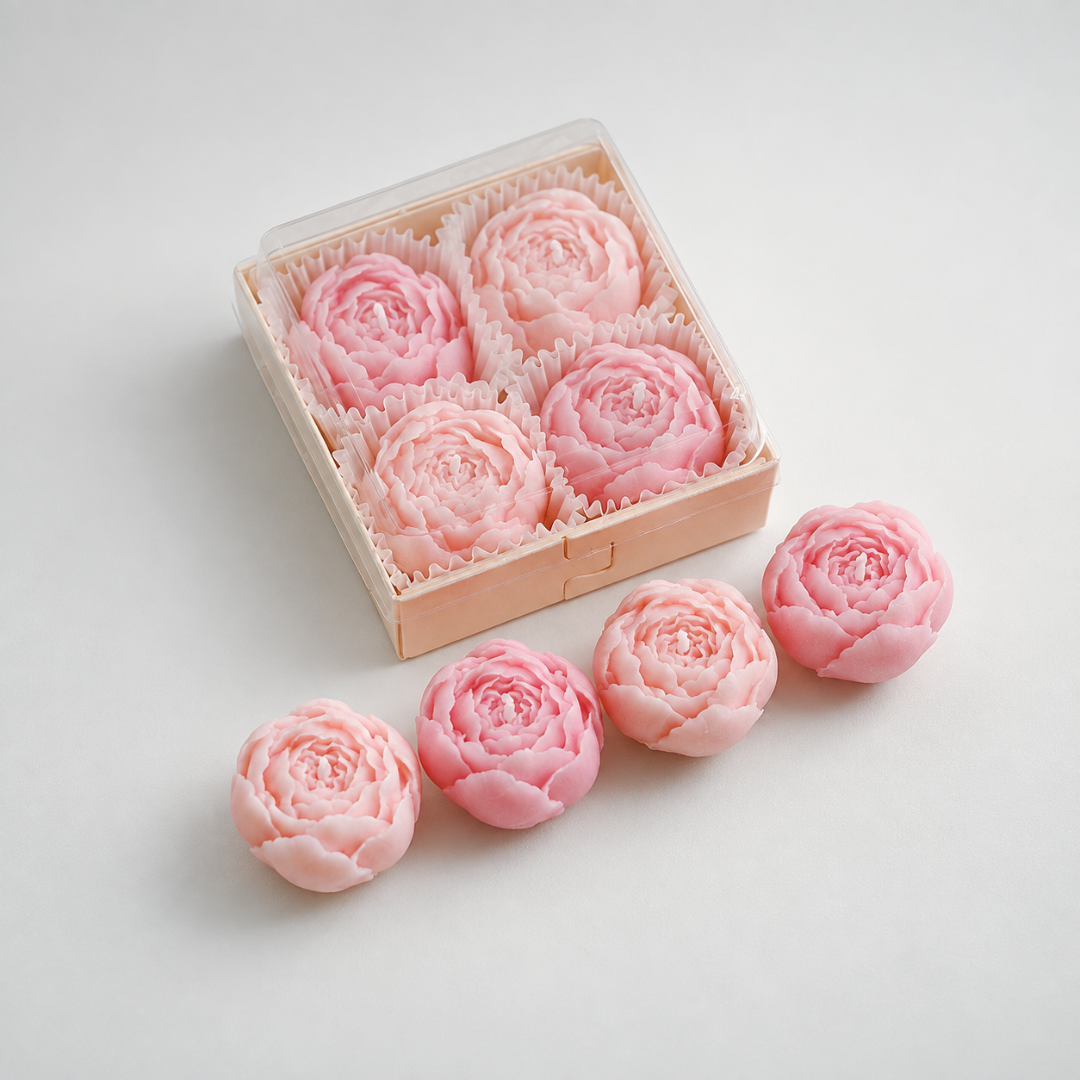 Nordspur | FlorisGlow Scented Floral Decorative Candles