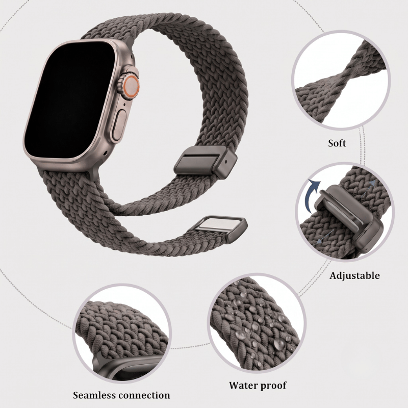 Braided Magnetic Band